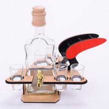 675 KELŇA POHÁRE DREVO+SKLO V26x22x20cm - FLORASYSTEM