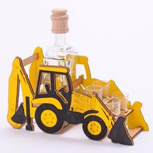 783 TRAKTOR DEKOR v27x28x10cm SADA POHÁR - FLORASYSTEM