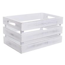 423FL/S DEBNIČKA BIELA DREVO L/28*17,5*15cm - FLORASYSTEM