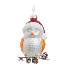 VIAN. GULKA - SOVA BIE/ČER/ZLA SKLO S/2 8*3,9*10,5CM - FLORASYSTEM