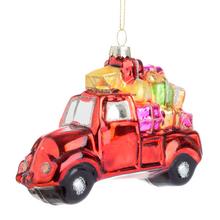 VIAN. GULKA -AUTO/DARČEKY SKLO S/2 12*4,5*10CM - FLORASYSTEM