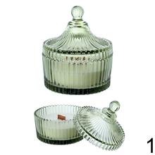 Sviečka VOŇ.V SKLE SPA RETREAT v sklenenom obale.