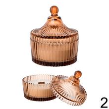 Sviečka VOŇ.V SKLE SPA RETREAT v sklenenom obale.