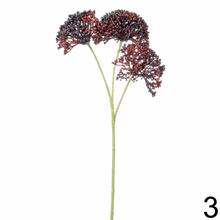 Umelé kvety SEDUM MIX 3F 36CM v rôznych farbách.