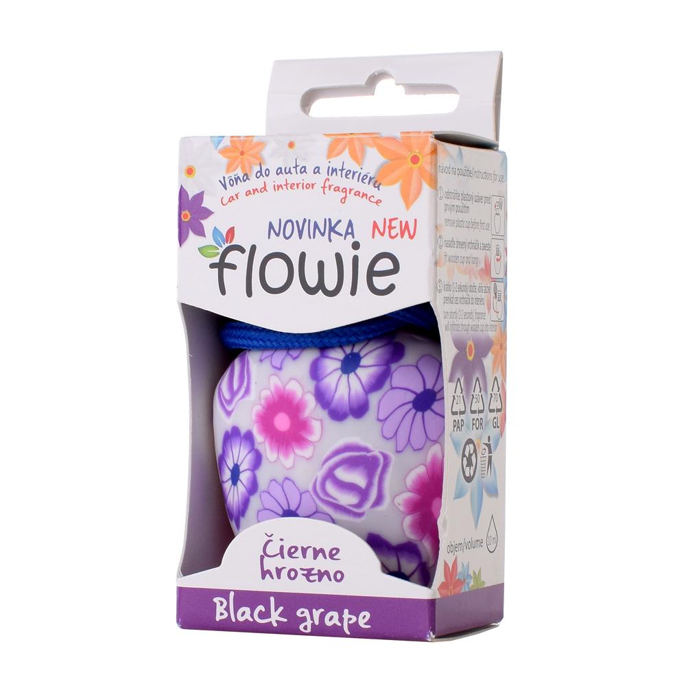 Vôňa do auta Flowie čierne hrozno