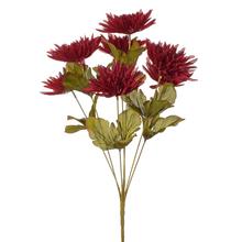 KYTICA CHRYZANTÉMA 45CM BORDOVÁ  - FLORASYSTEM