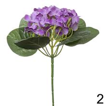 Umelé kvety Hortenzia KS FIALKA 3F 25cm v rôznych farbách.