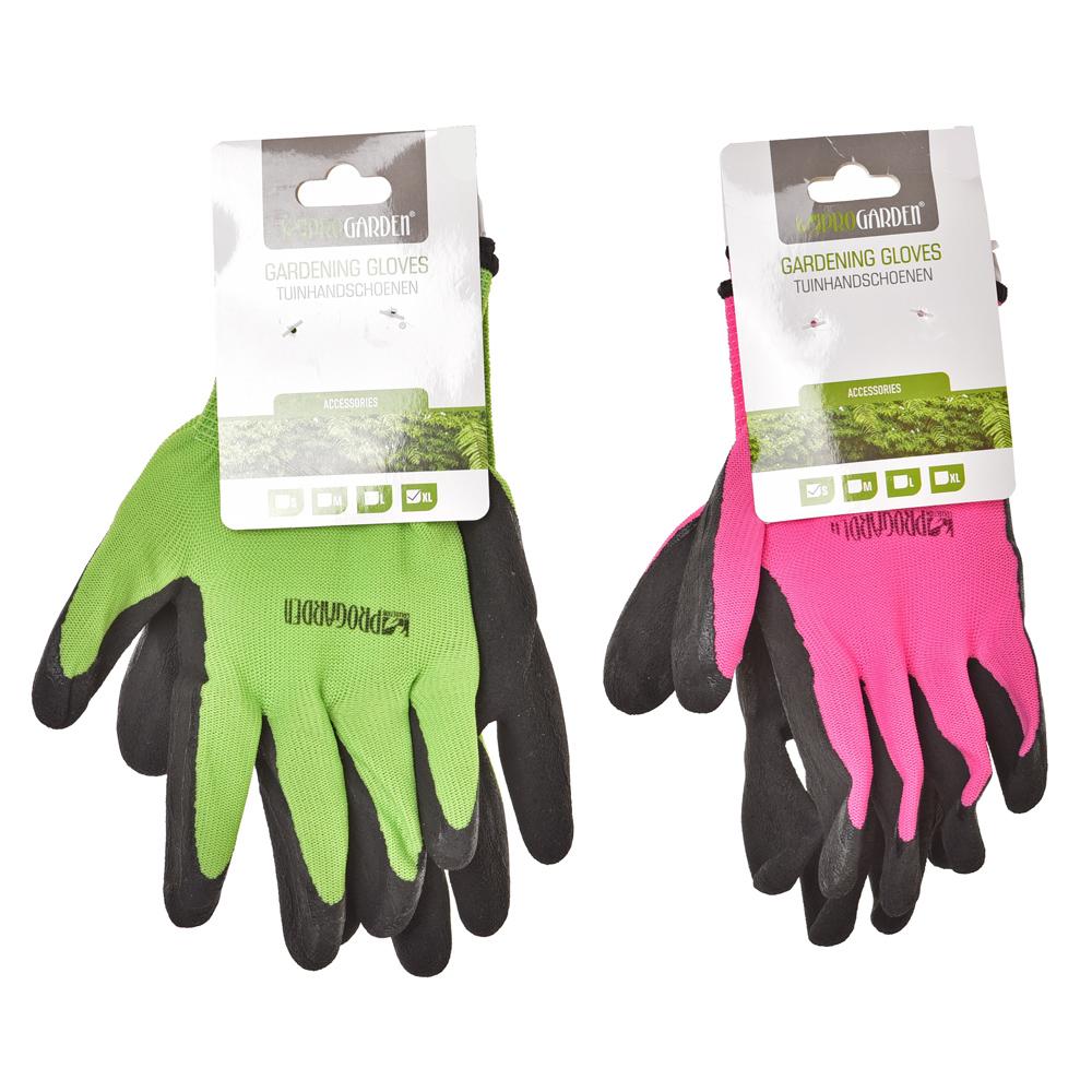 Dámske záhradnícke rukavice v mixe farieb.