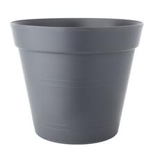 KVETINÁČ 26CM ANTRACIT - FLORASYSTEM