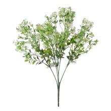 ZÁPICH KVIETKY BIELE POPRAŠENÉ 36CM - FLORASYSTEM