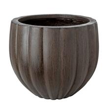 KV-19 OBAL UMELÝ KAMEŇ PUMPKIN LOTUS D, ANTIQUE HNEDÁ 30x30x26 - FLORASYSTEM