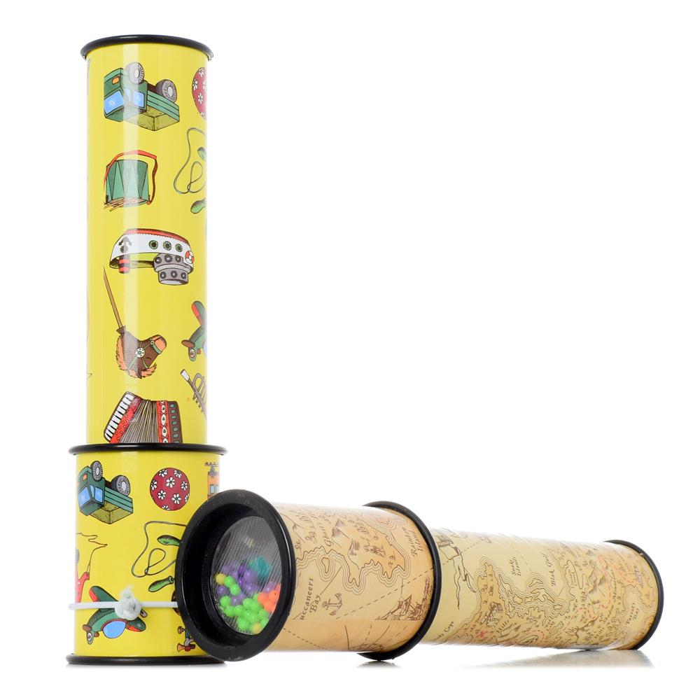 Kaleidoskop s farebnými vzormi