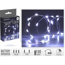 LED SVETIELKA /100/drôt BO  W,IND, TIMER AX9730130 - FLORASYSTEM