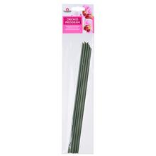 Tyčka plast.orchidea zelená 5ks/bal 27cm x priemer 0,5 cm - FLORASYSTEM