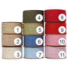 Vianočné stuhy v mixe farieb, šírka 7mm, dĺžka 5y.