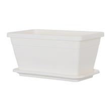 HRANTÍK+MISKA 20CM BIELY - FLORASYSTEM