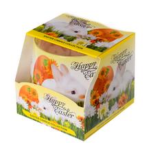 VOŇ.V SKLE ZAJAC 100GR/SAS6005/ 8cm - FLORASYSTEM