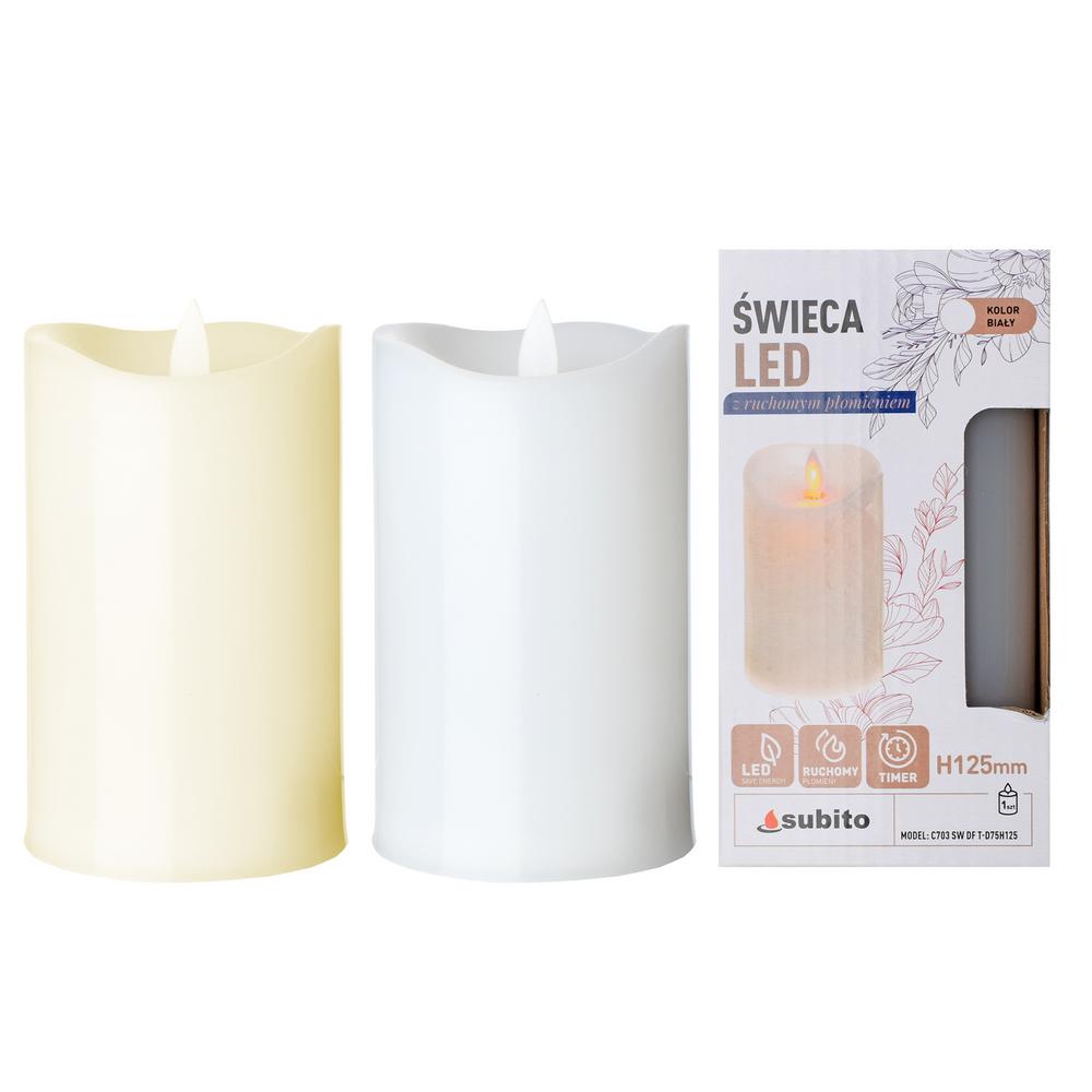 Náhrobné LED sviečky s pohybom plameňa a časovačom.