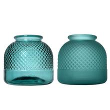 VÁZA sklo farb. V/V/H DIAMAN ASS VERD TR/OP V24 pr.24 / VH-24-VE - FLORASYSTEM