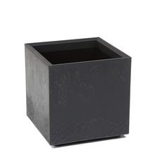 SUPER CENA 935 OBAL KARO ECO REC BETON ČIERNY MATNÝ 40X40XV40CM/36L - FLORASYSTEM
