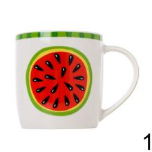 Šálka s motívom melónu, objem 365 ml.