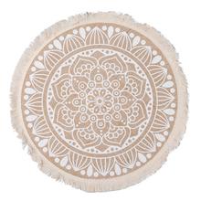 PRESTIERANIE JUTA ORNAMENT 40CM BIELA SUPER CENA! - FLORASYSTEM