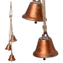 ZÁVES ZVONCE KOV MEDENÁ 8*8*58CM - FLORASYSTEM