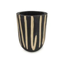 Obal ciotola Base Ston v čiernej a béžovej farbe.