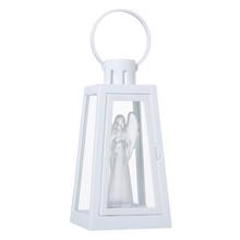 Biela LED lucerna s anjelom