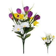 KYTICA KROKUS NARCIS SEDMOKRÁSKA x7 MIX F 36CM - FLORASYSTEM