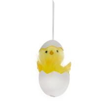 KURIATKO V ŠKRUPINE BIELE 9CM - FLORASYSTEM