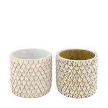 OBAL Planter cement 13x13x12cm C/2/ 110662 - FLORASYSTEM