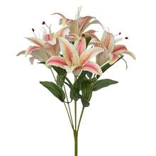 KYTICA ĽALIA x7 ŽLTO-ČERVENÁ 45CM - FLORASYSTEM