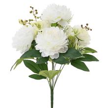 KYTICA PIVÓNIA RANUNKULUS x10 40CM BIELA - FLORASYSTEM