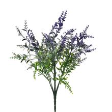 ZELEŇ DROB. LÍSTKY ZELENO - FIALOVÁ 35CM - FLORASYSTEM