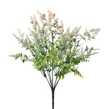 ZELEŇ DROB. LÍSTKY ZELENO-MARHUĽOVÁ 35CM - FLORASYSTEM