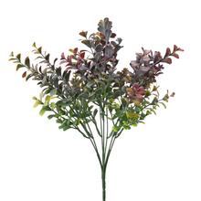 ZELEŇ DROB. LÍSTKY ZELENO-FIALOVÁ 35CM - FLORASYSTEM