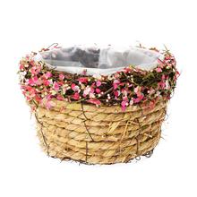 447FL/S OBAL KOŠÍK 21x21x12CM RUŽOVÝ - FLORASYSTEM