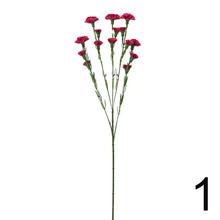 Umelé karafiáty v mixe farieb, 61 cm vysoké.