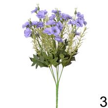 Kytica Kalanchoe s umelými kvetmi v žltej farbe.