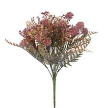 ZELEŇ DROB. KVETY, ECHINOPS ZELENO-FIALOVÝ METAL 38cm - FLORASYSTEM