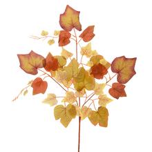 KS LIST JESENNÝ ZEL/ORANŽOVÝ 66CM - FLORASYSTEM