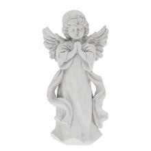 ANJEL MODLIACI NA PODSTAVCI BIELY 15.5*10.2*29.5CM - FLORASYSTEM