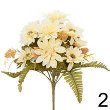 Kytica umelých kvetov Gerbera a Dáhlia v mixe farieb.