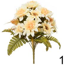 Kytica umelých kvetov Gerbera a Dáhlia mix.