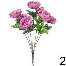 Kytica umelých ruží v mixe farieb.