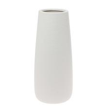 VÁZA KERAMIKA 30x9,5x13CM BIELA - FLORASYSTEM