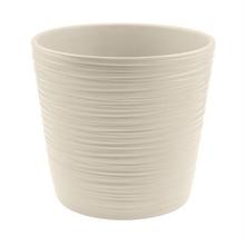 AKCIA OBAL CERAMICA RIGATO AVORIO V25cm/pr.28cm - FLORASYSTEM