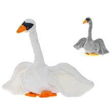 Labuť plyšová 35cm sediaca - FLORASYSTEM