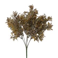 ZELEŇ DROB. LÍSTKY BL. HNEDÁ 35CM - FLORASYSTEM